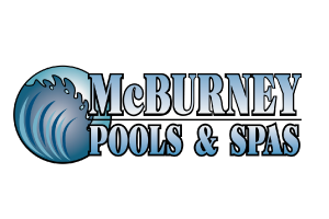 McBurney Pools and Spas logo
