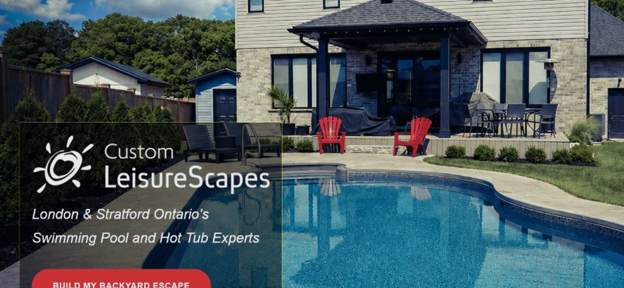 Custom LeisureScapes pool and spa marketing success story